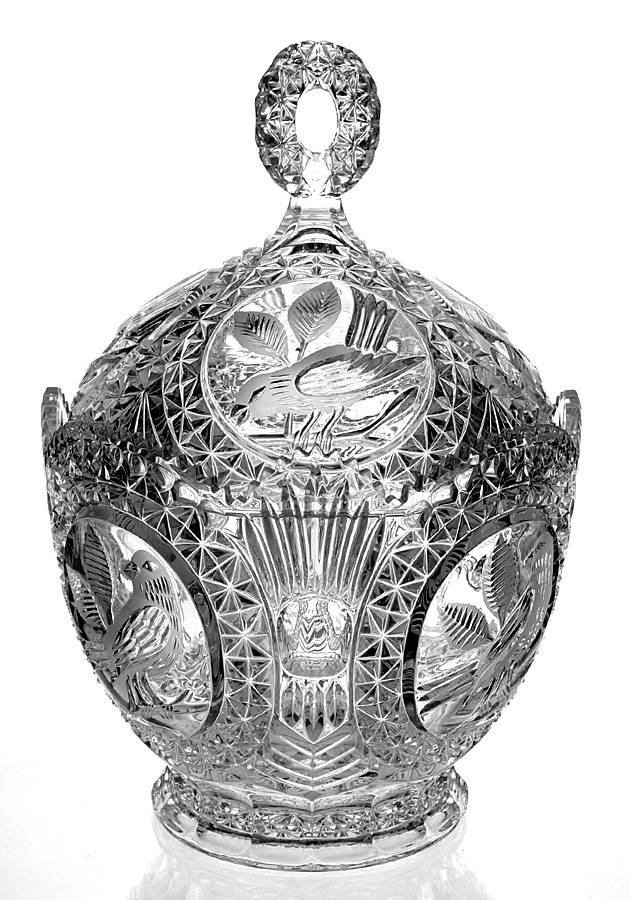 The Byrdes Collection Punch Bowl & Lid by Hofbauer-1