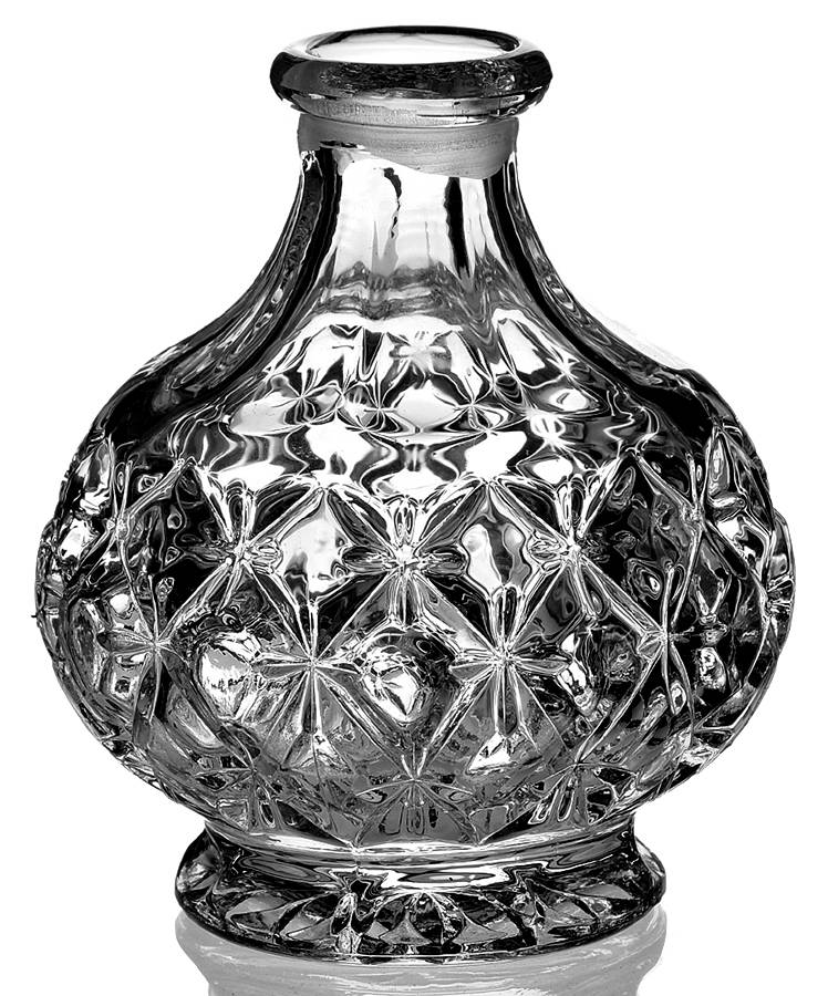 The Byrdes Collection Round Perfume Bottle No Stopper by Hofbauer-1
