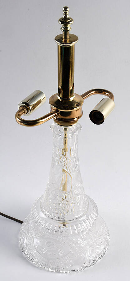 The Byrdes Collection 19" Lamp No Glass Shade by Hofbauer-1