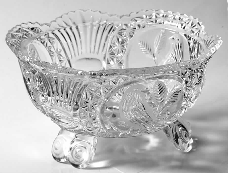 The Byrdes Collection 7" 3-Toed Footed Bowl by Hofbauer-1