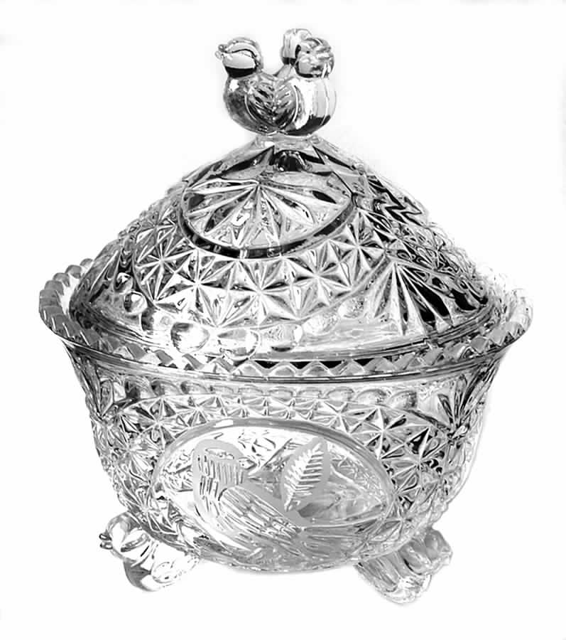 The Byrdes Collection 6" Candy Box with Lid by Hofbauer-1
