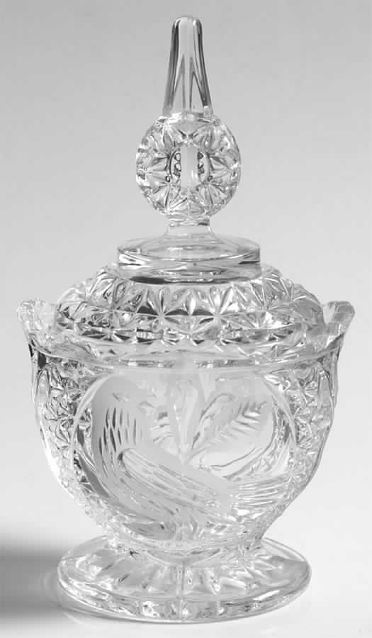 The Byrdes Collection Footed Sugar Bowl & Lid by Hofbauer-1