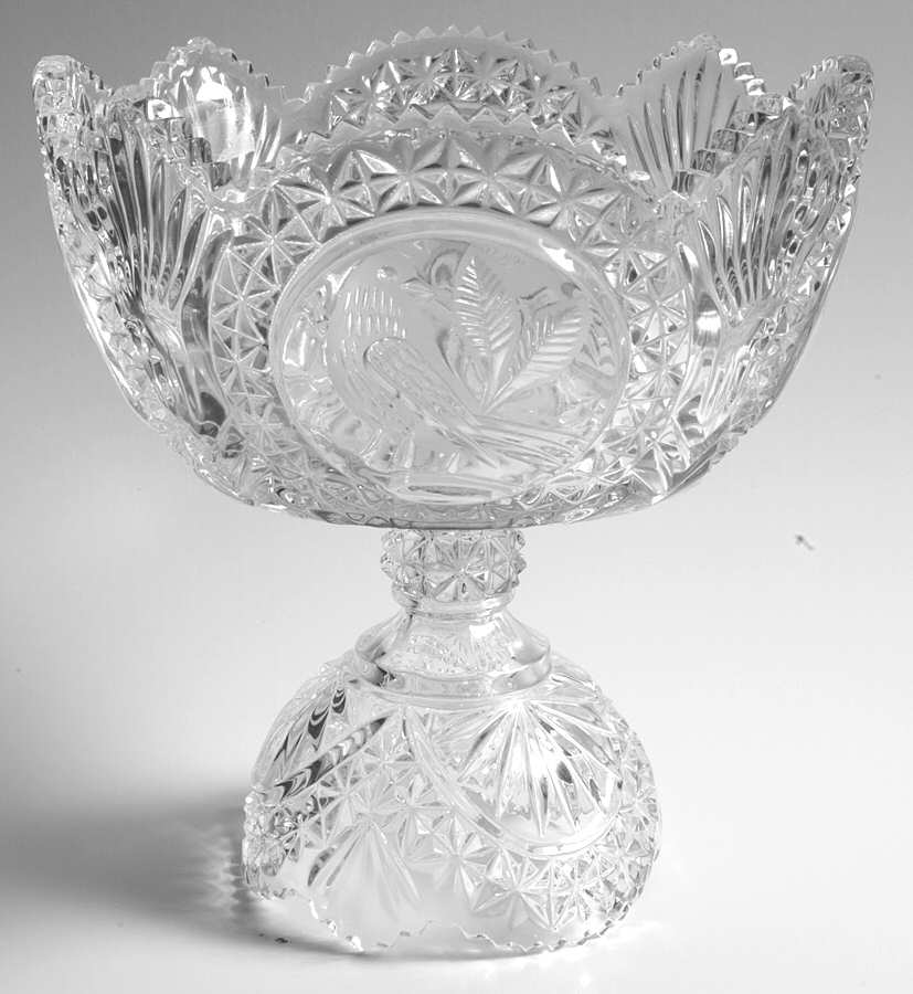 The Byrdes Collection Round Compote (Height X Width) by Hofbauer-1