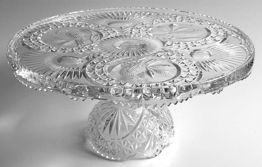 The Byrdes Collection 12" Diameter Cake Stand/Pedestal by Hofbauer-1
