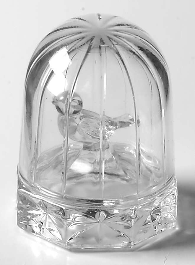 The Byrdes Collection Small Figurine Byrde Cage by Hofbauer-1
