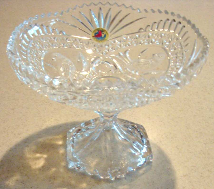 The Byrdes Collection Round Compote (Height X Width) by Hofbauer-1