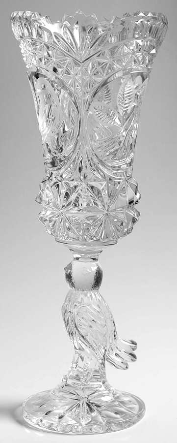 The Byrdes Collection 10" Footed Bud Vase by Hofbauer-1