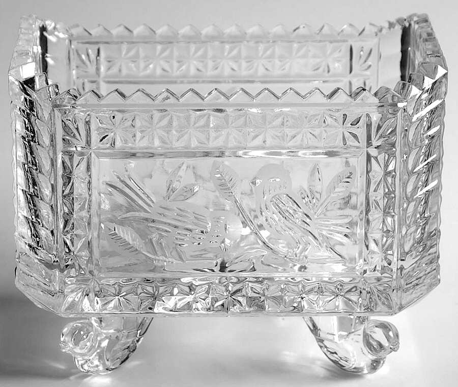 The Byrdes Collection Rectangular 4 Toed Bowl by Hofbauer-1