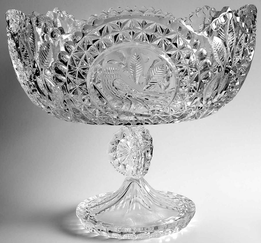 The Byrdes Collection Round Compote (Height X Width) by Hofbauer-1