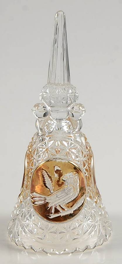 Byrdes Collection Gold Accent 7" Bell by Hofbauer-1