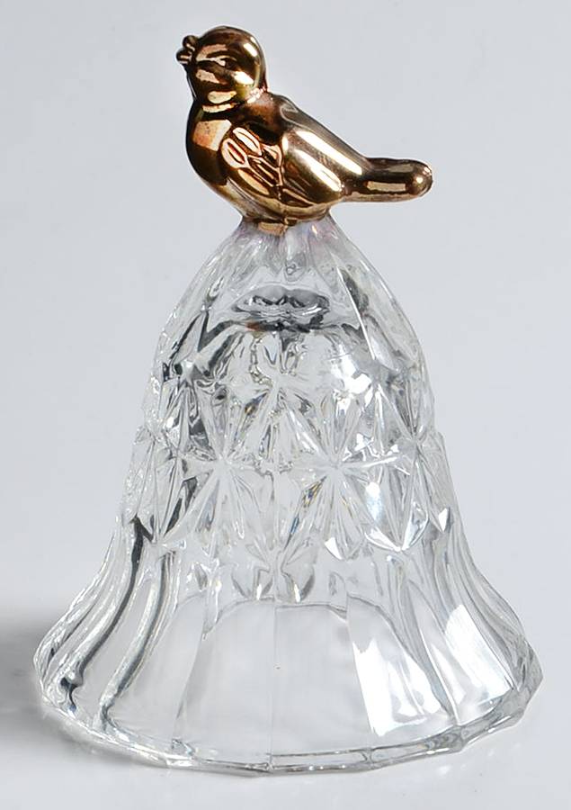 Byrdes Collection Gold Accent 4" Bell by Hofbauer-1