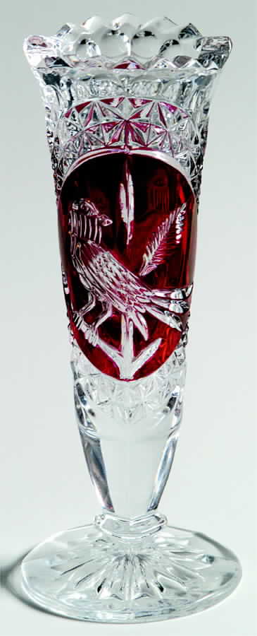 Byrdes Collection, The Ruby 6" Bud Vase by Hofbauer-1