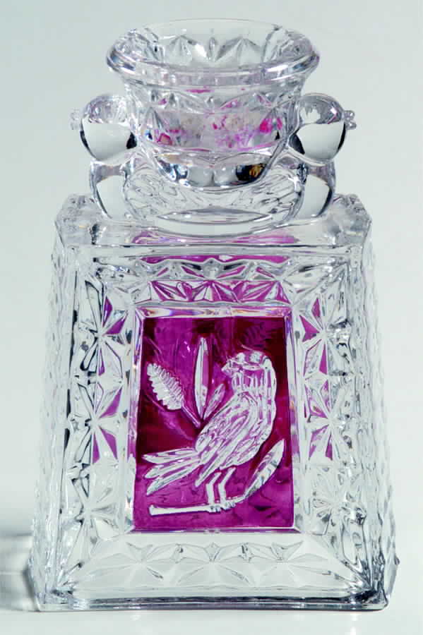 Byrdes Collection, The Ruby 4" Single Light Candlestick by Hofbauer-1