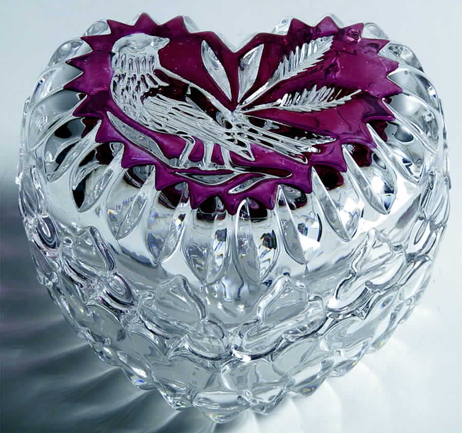 Byrdes Collection, The Ruby Small Heart Box & Lid by Hofbauer-1