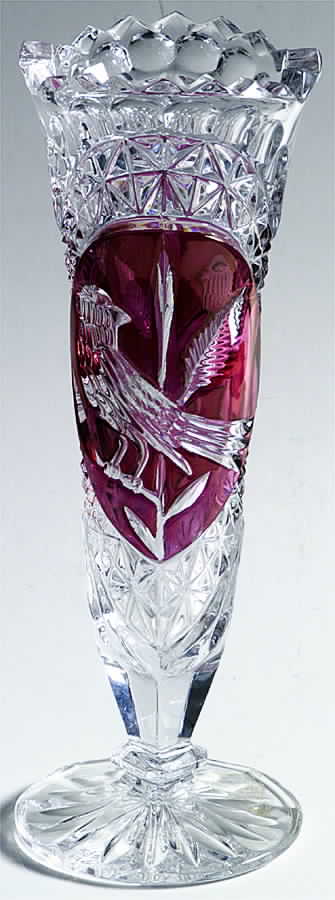 Byrdes Collection, The Ruby 8" Bud Vase by Hofbauer-1