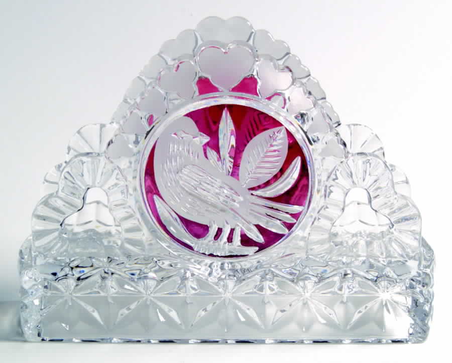 Byrdes Collection, The Ruby Napkin Holder by Hofbauer-1