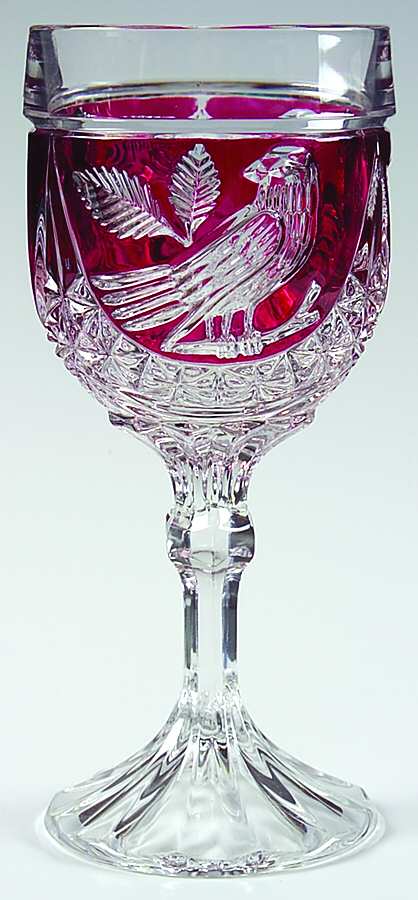 Byrdes Collection, The Ruby Water Goblet by Hofbauer-1
