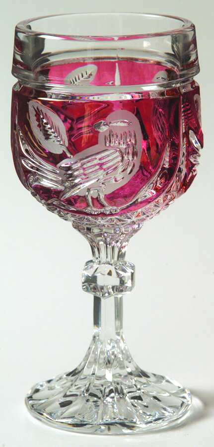 Byrdes Collection, The Ruby Sherry Glass by Hofbauer-1