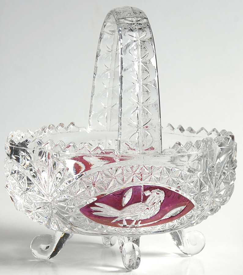 Byrdes Collection, The Ruby Small Basket by Hofbauer-1