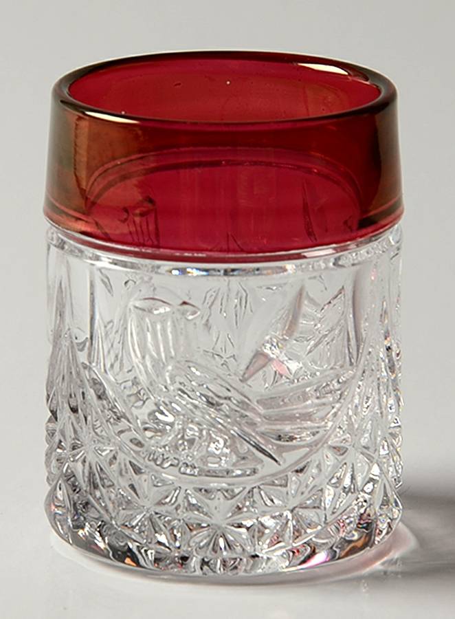 Byrdes Collection, The Ruby Whiskey Glass by Hofbauer-1