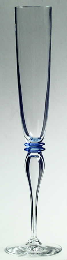 Attica Blue Fluted Champagne by Holmegaard-1
