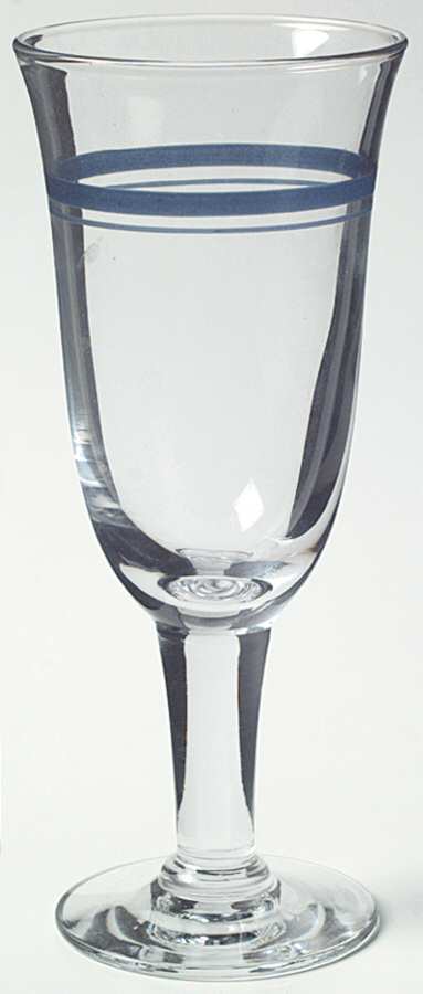 Blue Bells Water Goblet by Holmegaard-1