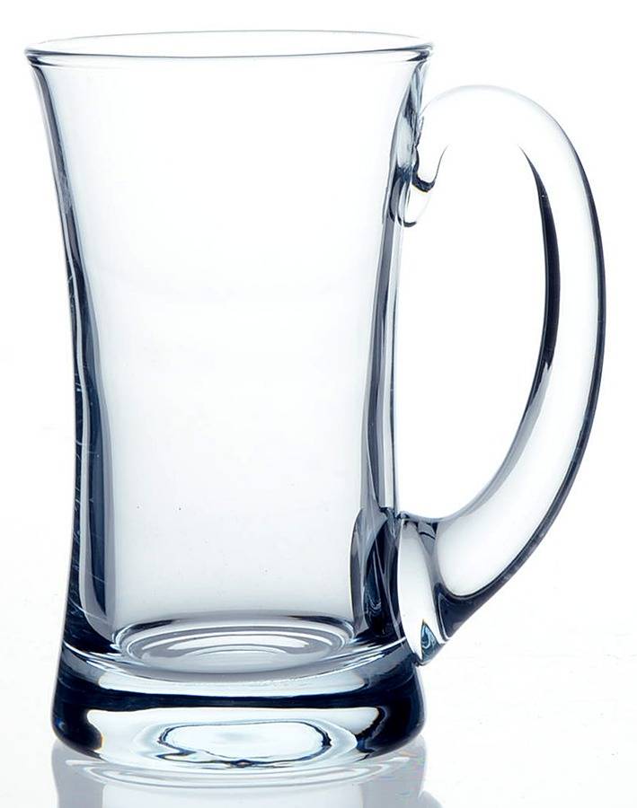 Danish Ships Ice Blue Beer Mug by Holmegaard-1
