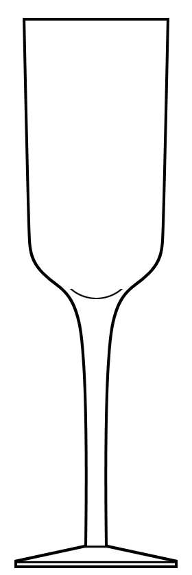 Largo Clear Water Goblet by Holmegaard-1