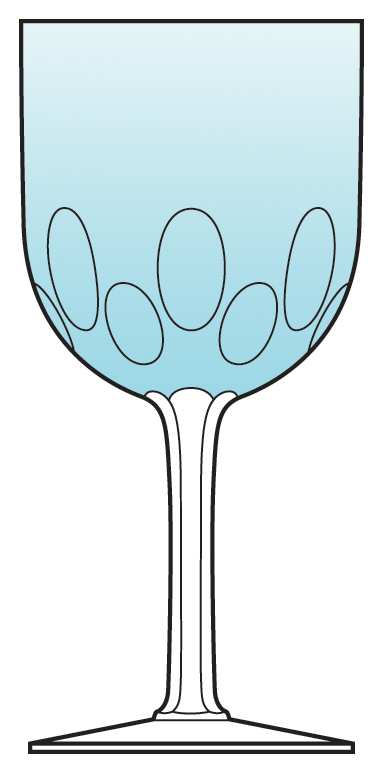Horizon Water Goblet by Hoya-1