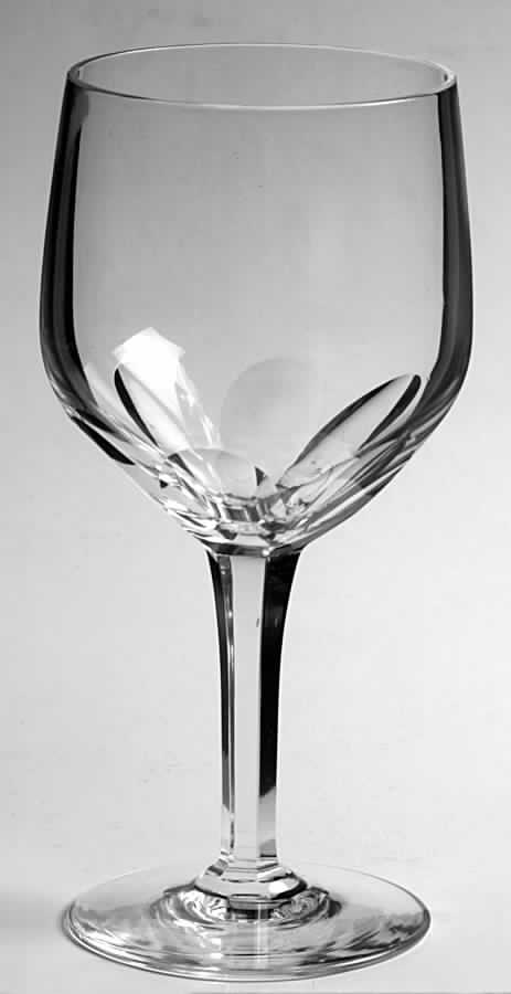 Q Cut Line Water Goblet by Hoya-1