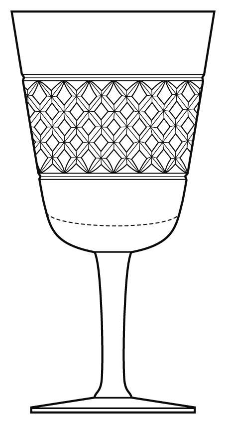 Dorchester Water Goblet by Haruck-1
