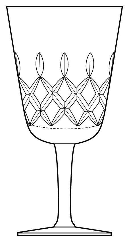 Kensington Water Goblet by Haruck-1