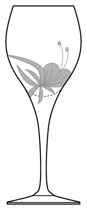 Desiree Water Goblet by Hutschenreuther-1