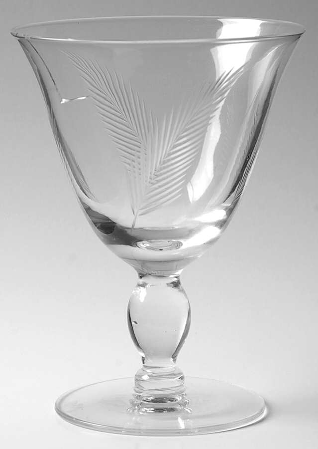 Fern Water Goblet by Hunt-1