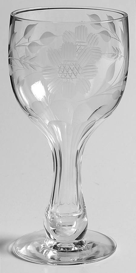 Cornflower (Smooth Stem, Non Optic) Hollow Stem Wine by W J Hughes-1