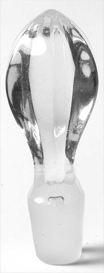 Yeoman Green (Stem 1184, Optic) Stopper for 4 Oz Cruet by Heisey-1
