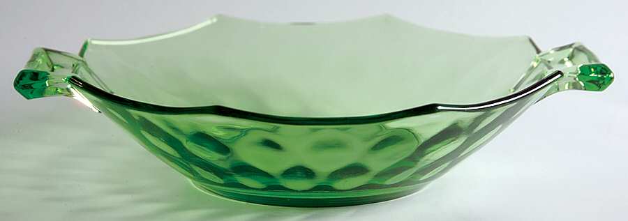 Yeoman Green (Stem 1184, Optic) Mint Dish by Heisey-1