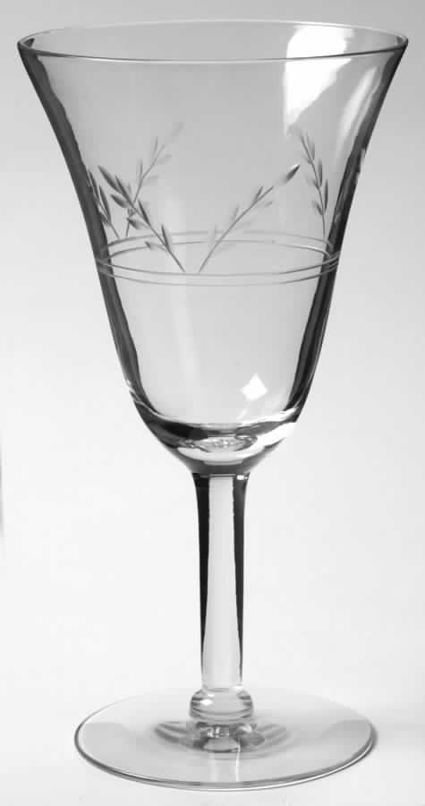 Coronation Water Goblet by Hanover-1