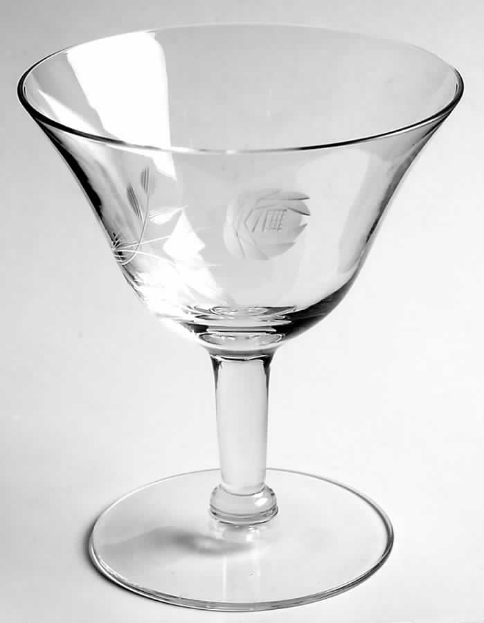 Silver Rose Champagne/Tall Sherbet by Hanover-1