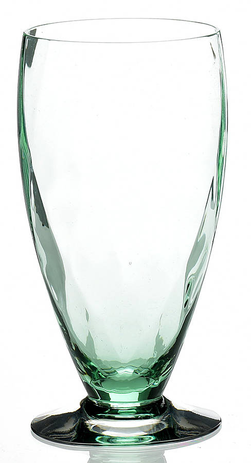 Old Dominion Green (Green Bowl, Clear Stem) Iced Tea by Heisey-1