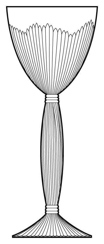 Moisson Sherry Glass by Hermes-1
