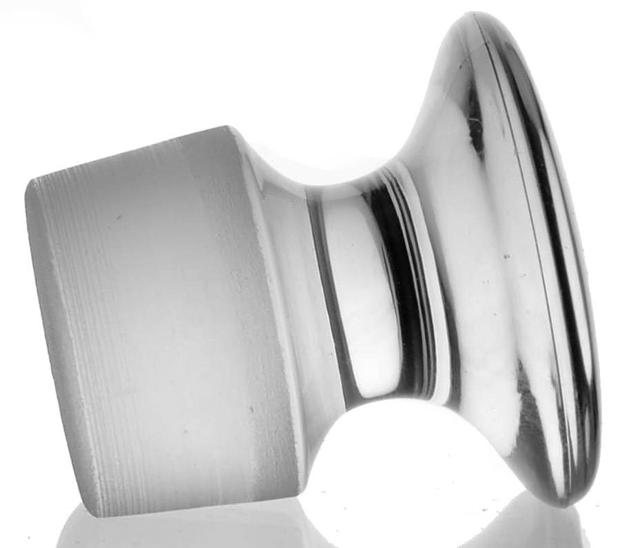 Antarctic Small Plain Martini Mixer Stopper by Heisey-1