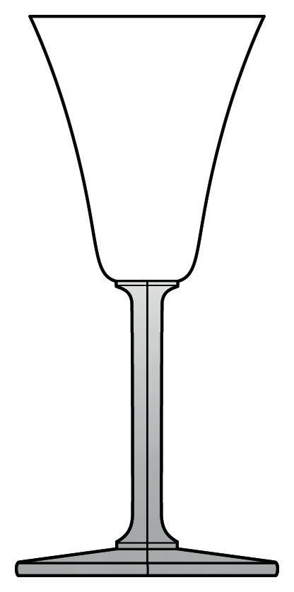 Simplex (Stem 3424) Sherry Glass by Heisey-1