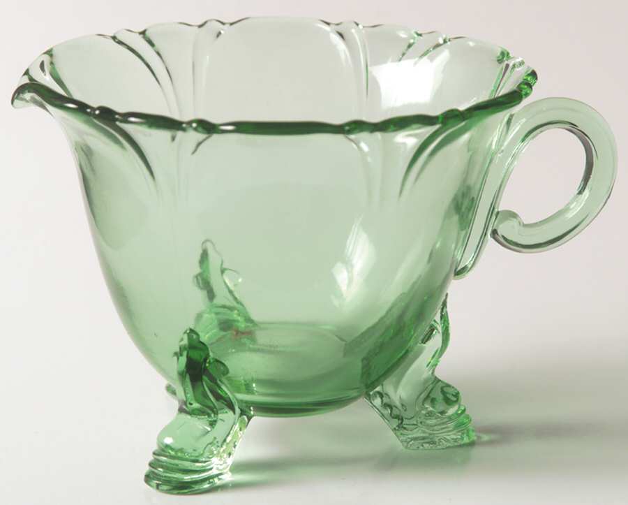 Empress Moongleam (Stem 1401) Creamer by Heisey-1