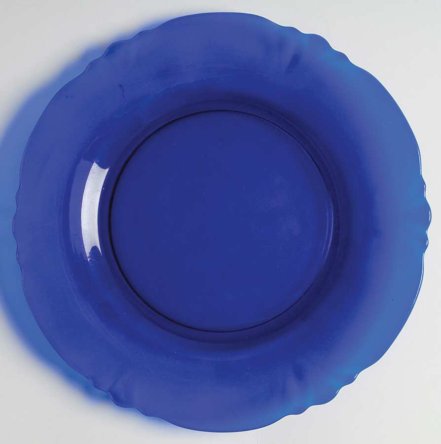 Empress Cobalt (Stem 1401) 8" Salad Plate by Heisey-1