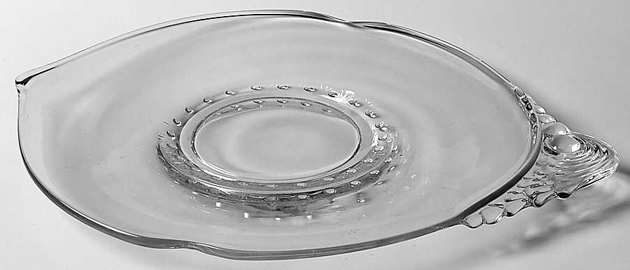 Fern Clear (Line 1495) Mayonnaise Underplate Only by Heisey-1