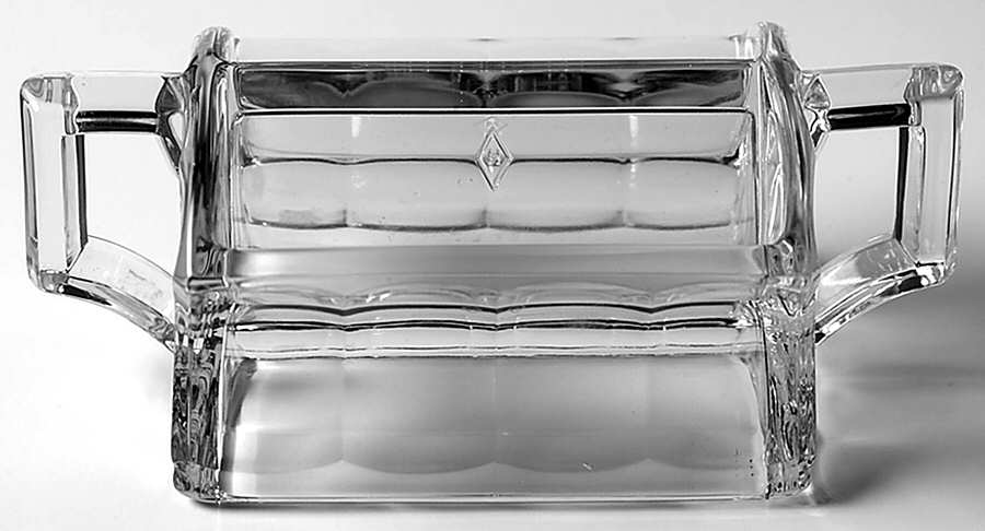 Quator Clear Double Domino Sugar by Heisey-1