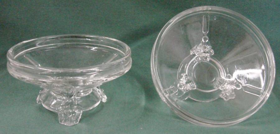 Viking 3" Low Open Compote by Hobbs Brockunier-1