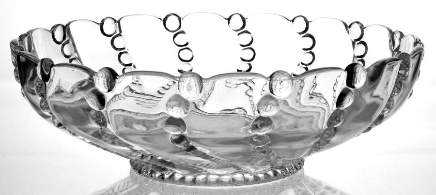 Columbia 11" Cupped Bowl by Heisey-1