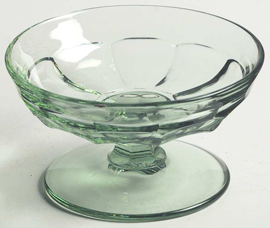Medium Flat Panel (Stem #353) Individual Almond by Heisey-1